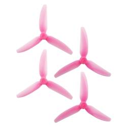 HQProp DP 5x4.3x3 PC V1S Light Pink Propeller - 3 Blade (2CW+2CCW/Bag)