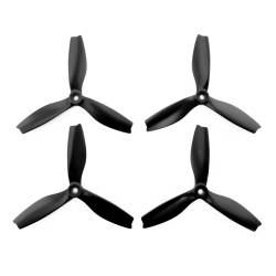 HQProp DPS Black 5x4x3 Propeller - 3 Blade (Set of 4 - Nylon)