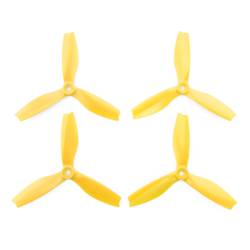 HQProp DPS Yellow 5x4x3 Propeller - 3 Blade (Set of 4 - Nylon)