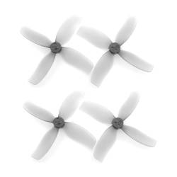 HQProp DT90MMX4 Polycarbonate 4-Blade Cinewhoop Propeller (Set of 4) - T-Mount