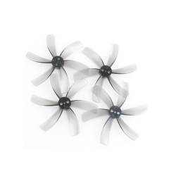 HQProp T51MMX6 2" 6-Blade Propeller - Light Grey (Set of 4)