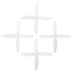 HQProp DP 5x4x4 PC V1S  Clear Propeller - 4 Blade (Set of 4 - PC)