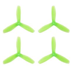 HQProp DPS Light Green 5x4.5x3 PC V2 Propeller - 3 Blade (Set of 4 - PC)