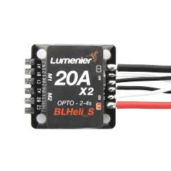 Lumenier BLHeli_S 20A 2-in-1 OPTO ESC (20x20mm) DSHOT