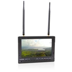 7" Lumenier LCD FPV Monitor with 5.8GHz 32CH Diversity Rx, DVR, Battery