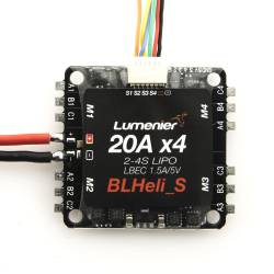 Lumenier BLHeli_S 20A 4-in-1 BEC 5V 1.5A ESC DSHOT