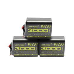 Lumenier NAV 3000mAh 6S Lithium-Ion Battery XT60 - 3 Pack Bundle