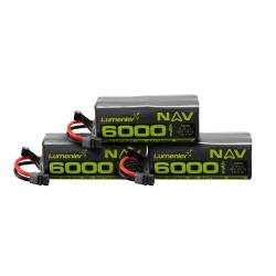 Lumenier NAV 6000mAh 6S Lithium-Ion Battery XT60 - 3 Pack Bundle