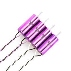 Lumenier RX0615-17 Purple Chrome Micro Brushed Motor Set (2 CW, 2 CCW)