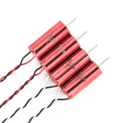 Lumenier RX0615-19 Red Chrome Micro Brushed Motor Set (2 CW, 2 CCW)