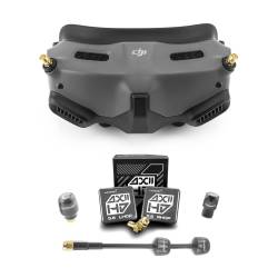 Lumenier Adapters + AXII Antenna Upgrade Bundle for DJI Goggles 2 - RP-SMA