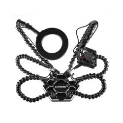 Lumenier V2 Helping Hands w/ USB Fan, LED Light, and Magnifier