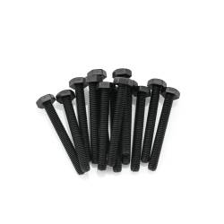 M3 x 25mm Bolt - Black Nylon 6/6 (Set of 13)
