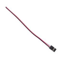 10cm Male Servo Wire to Bare Wire 26AWG - JR Style (10 Pack)