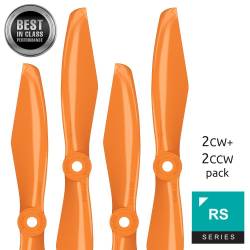 Master Airscrew RS-FPV - 6x4.5 Prop Set X4 - Orange
