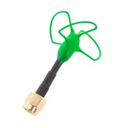 Omnivision 5.8GHz "Stubby" 3-Lobe FPV Antenna (RHCP) - Green