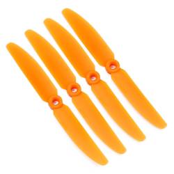 Gemfan 5x4 Propeller - 2 Blade (Set of 4 - Orange)