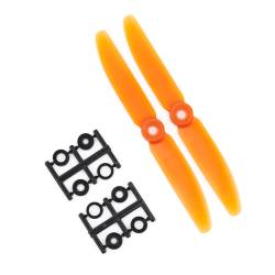 HQProp 5x3 CCW Propeller - 2 Blade (2 pack Orange)