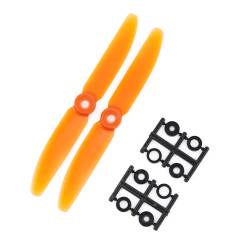 HQProp 5x3 CW Propeller - 2 Blade (2 pack Orange)