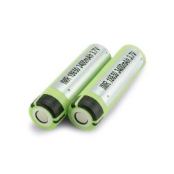 Panasonic 18650B 3400mAh 3.7V Flat-Top Li-Ion Manganese Battery (2 pcs)