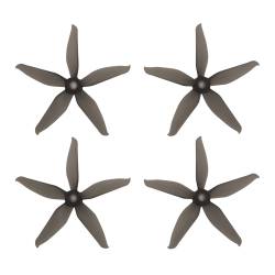 RaceKraft 3054 Smoke 5-Blade (Set of 4) 