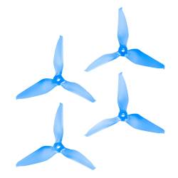 RaceKraft 5051 Tri-Blade (Set of 4 - Clear Blue)