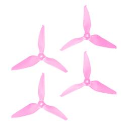 RaceKraft 5051 Tri-Blade (Set of 4 - Clear Hot Pink)