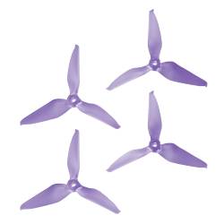 RaceKraft 5051 Tri-Blade (Set of 4 - Clear Purple)