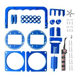 RadioMaster TX16S CNC Upgrade Parts Set - V3 - Blue