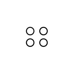 Rakon Blade Inductrix/FPV Rubber O-Ring 6x1mm (Black)