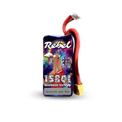 Rebel 1580mAh 4s Lipo Battery