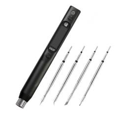 SEQURE S60P Nano Electric Soldering Iron w/ 4 Tips 