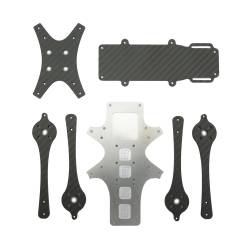 Shen Drones Hydrophobe 5" Cine Quad - Carbon and Hardware Only 