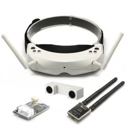 Skyzone SKY02S V+ 3D 5.8G 40CH FPV Goggles w/ VTX, 3D Camera, Head Tracking, HDMI, DVR
