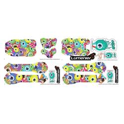 QAV-SKITZO Dark Matter Sticker Set - Sticker Bomb