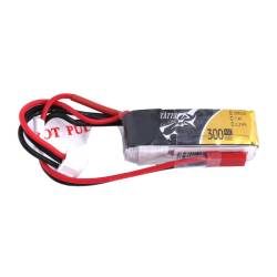 Tattu 300mAh 7.4V 45C 2S1P Lipo Battery Pack (JST-SYP)