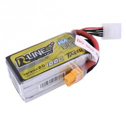 TATTU R-Line 1300mAh 4s 100c Lipo Battery V2
