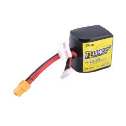 TATTU R-Line 1300mAh 4s 95c Square Lipo Battery Pack