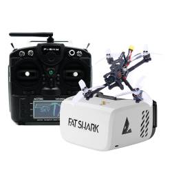 TurboBee 120RS 2-3S Micro RTF Bundle w/ X9 Lite Radio, Recon V3 Goggles