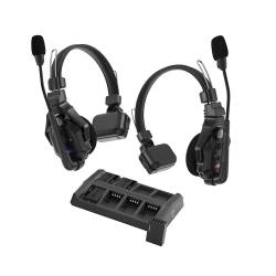 Hollyland Solidcom C1 2S Full Duplex Digital Wireless Intercom Headset System (Set of 2)