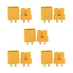 Amass XT30-U LiPo Connector Set (5 Pairs)
