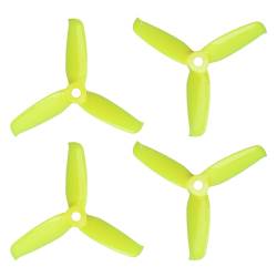Gemfan 3052 - 3 Blade Propeller - Yellow PC (Set of 4)