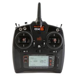 Spektrum DX6 送信機とAR6200 受信機セット DX6 6-Channel DSMX® Transmitter with AR610 Receiver