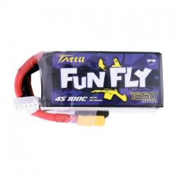 Tattu FunFly 1550mAh 4s 100C Lipo Battery