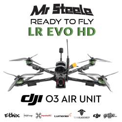 Mr Steele ApexLR EVO 7" HD Quadcopter RTF w/ DJI O3 - 4S Bundle