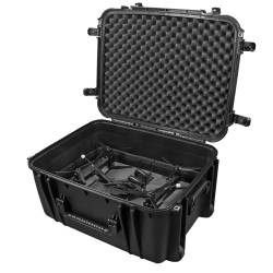 SE1220D Hard Case + Divider + Metal Latches for Lumenier QAV-PRO Lifter 9" Drone