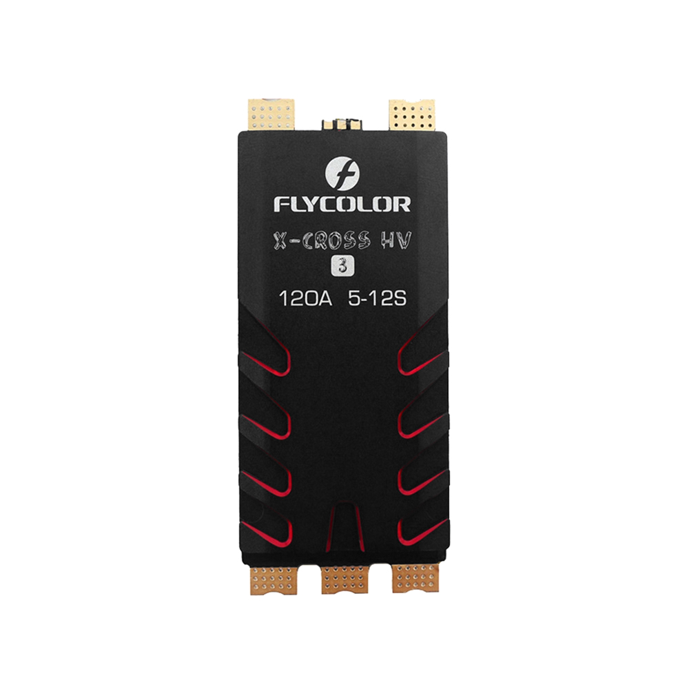 Flycolor X-Cross HV3 120A 5-12S BLHeli32 ESC for X-Class