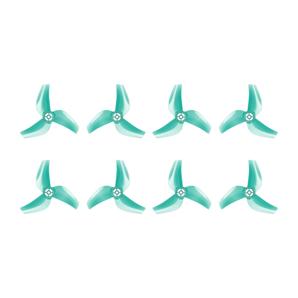 Flywoo 1611 3-Blade Propeller 8 Pairs, 1.5mm Shaft HQ Prop for Flywoo Flylens 75 & Flybee 16 Micro FPV Drone Upgrade Parts