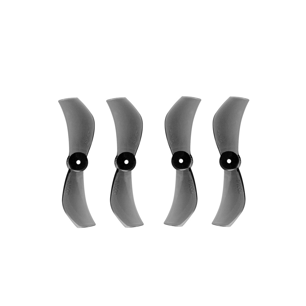 Gemfan 1210 31MM 2-Blade Propeller (Set of 4) - 1mm Shaft - Clear Black