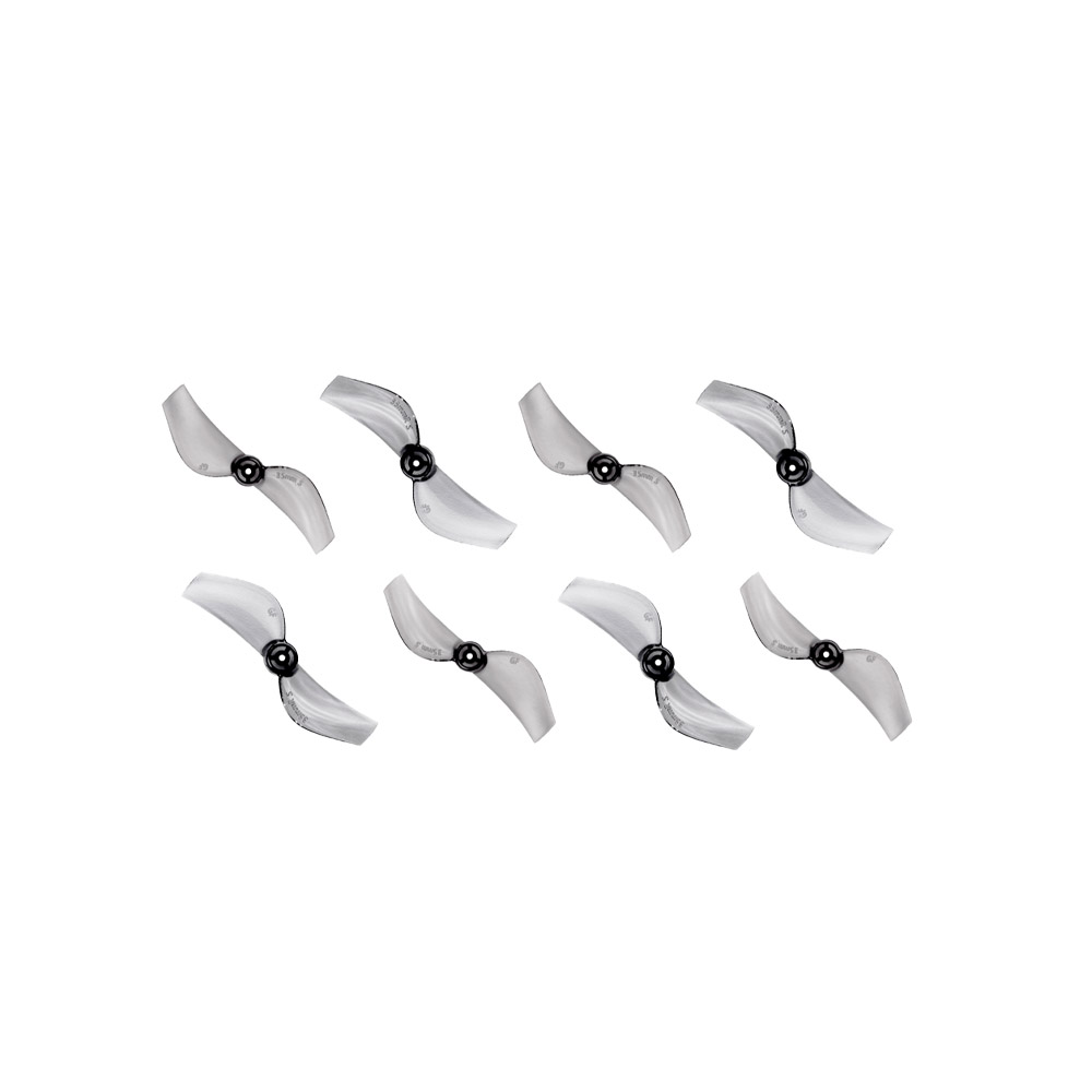 Gemfan 35MMS 2-Blade Propeller (Set of 8) - 1mm Shaft